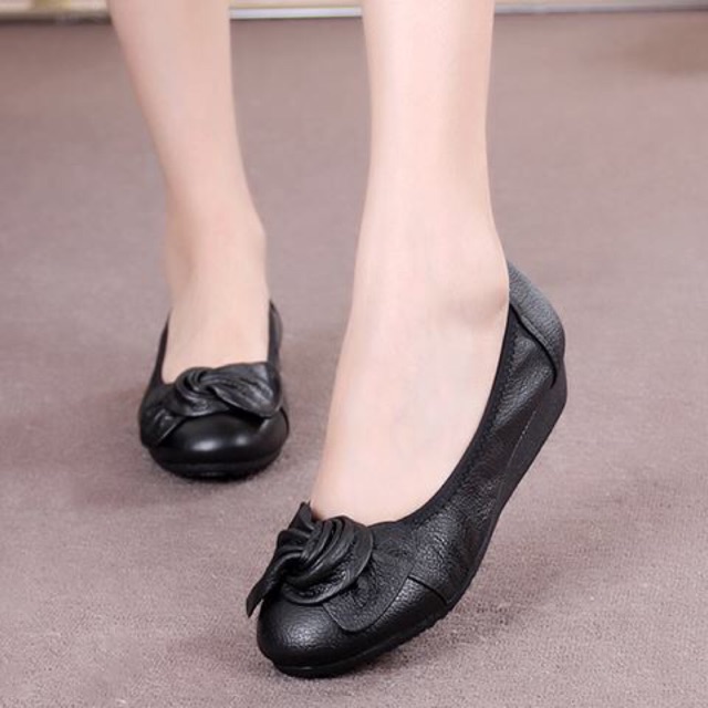 Giày búp bê da mềm