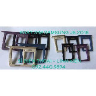 Khay sim samsung j6 2018