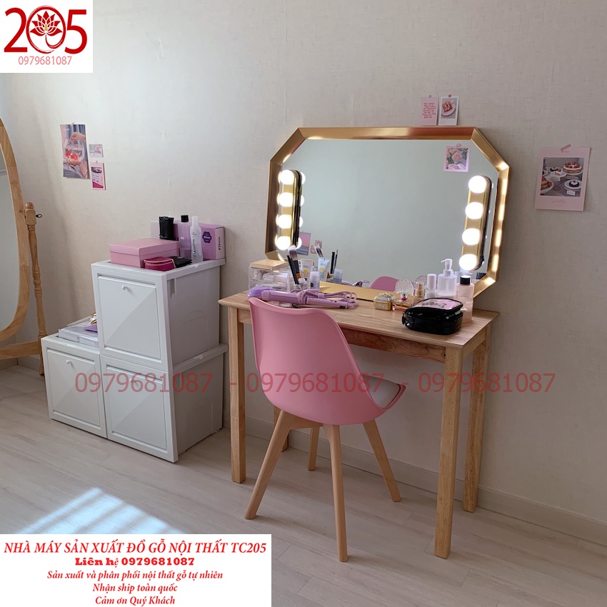 BÀN LÀM VIỆC TC205 - 900x365x730 CHÂN VUÔNG -580k - GỖ CAO SU