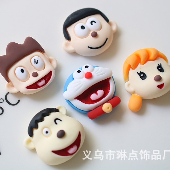 Charm  slime/ Dụng Cụ Charm Trang Trí  Nhân Vật Doremon  - Giá 01 Cái