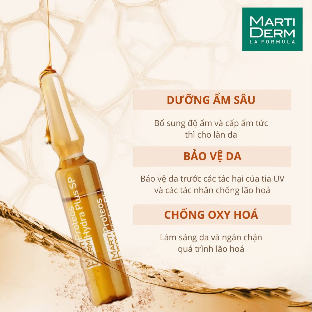 [TÁCH LẺ] Ampoule MartiDerm DSP Bright, Photo Age HA+, Black Diamond, Hydra Plus, Liposome, Night Renew, Originals Flash