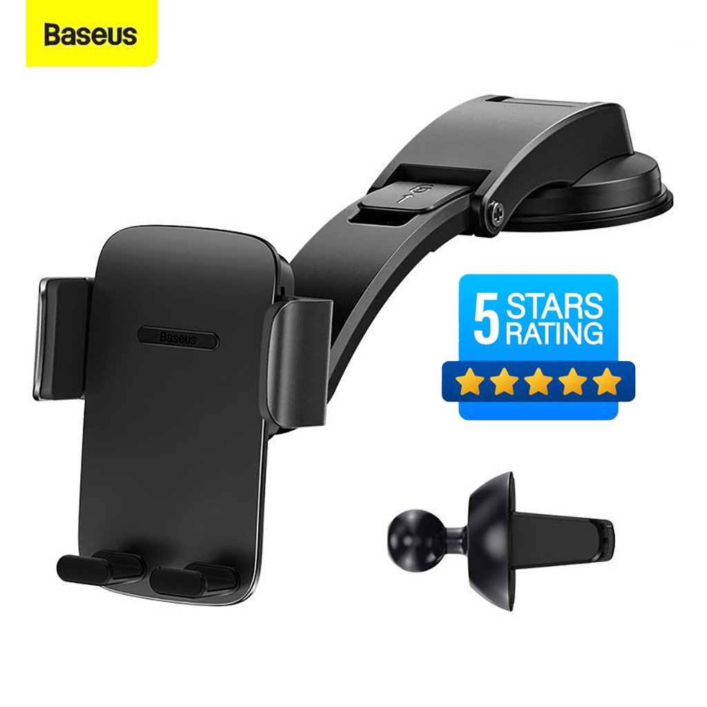 Giá Đỡ Kẹp Điện Thoại Ô Tô Cao Cấp BASEUS Easy Control Clamp Car Mount Holder (Mẫu Mới 2022)