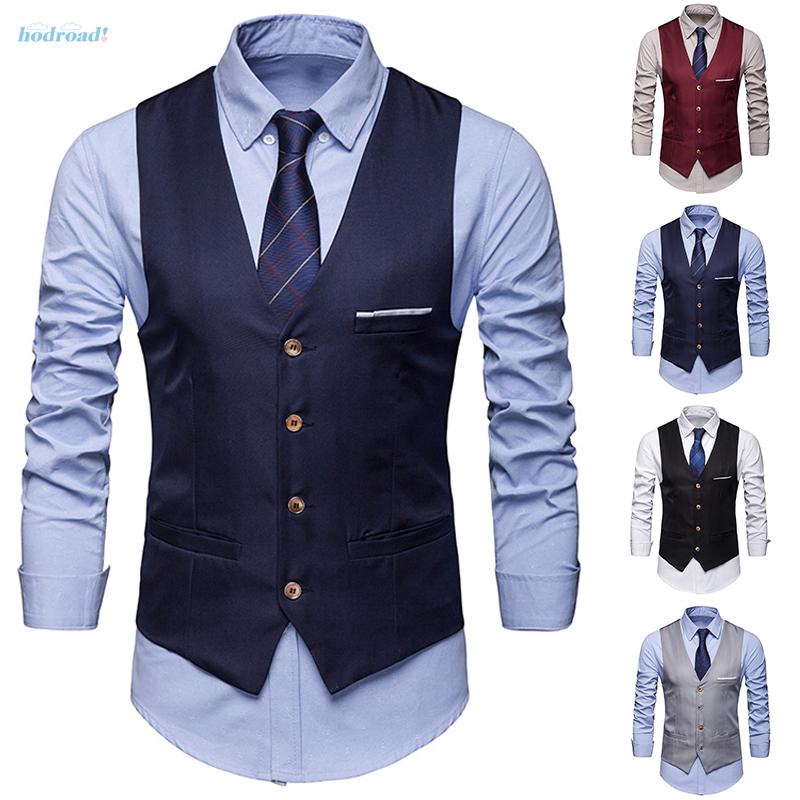 Áo Ghi Lê Đính Nút Thời Trang Công Sở Cho Nam