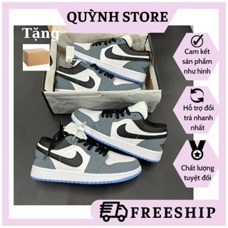 Giày Jordan low xanh màu mới, giày thể thao cổ thấp