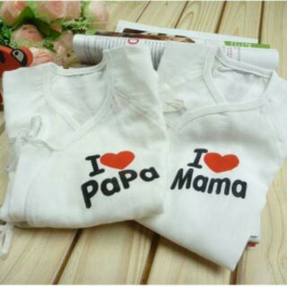 Body xô i love papa/mama cho con yeu
