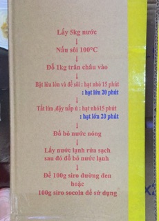 Trân châu đường đen 3kg