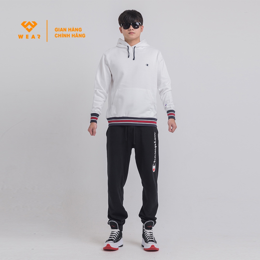 Áo Hoodie Champion JP Hooded Sweatshirt - White - C3T101WHT