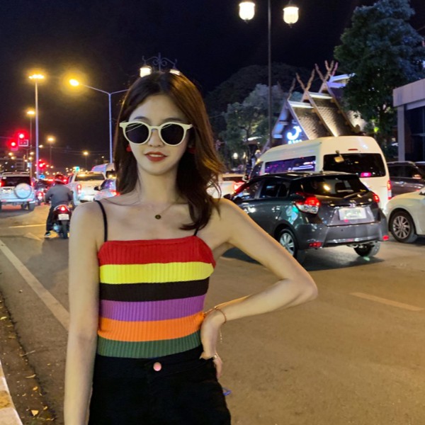 Áo Vest Sọc Nhiều Màu | BigBuy360 - bigbuy360.vn