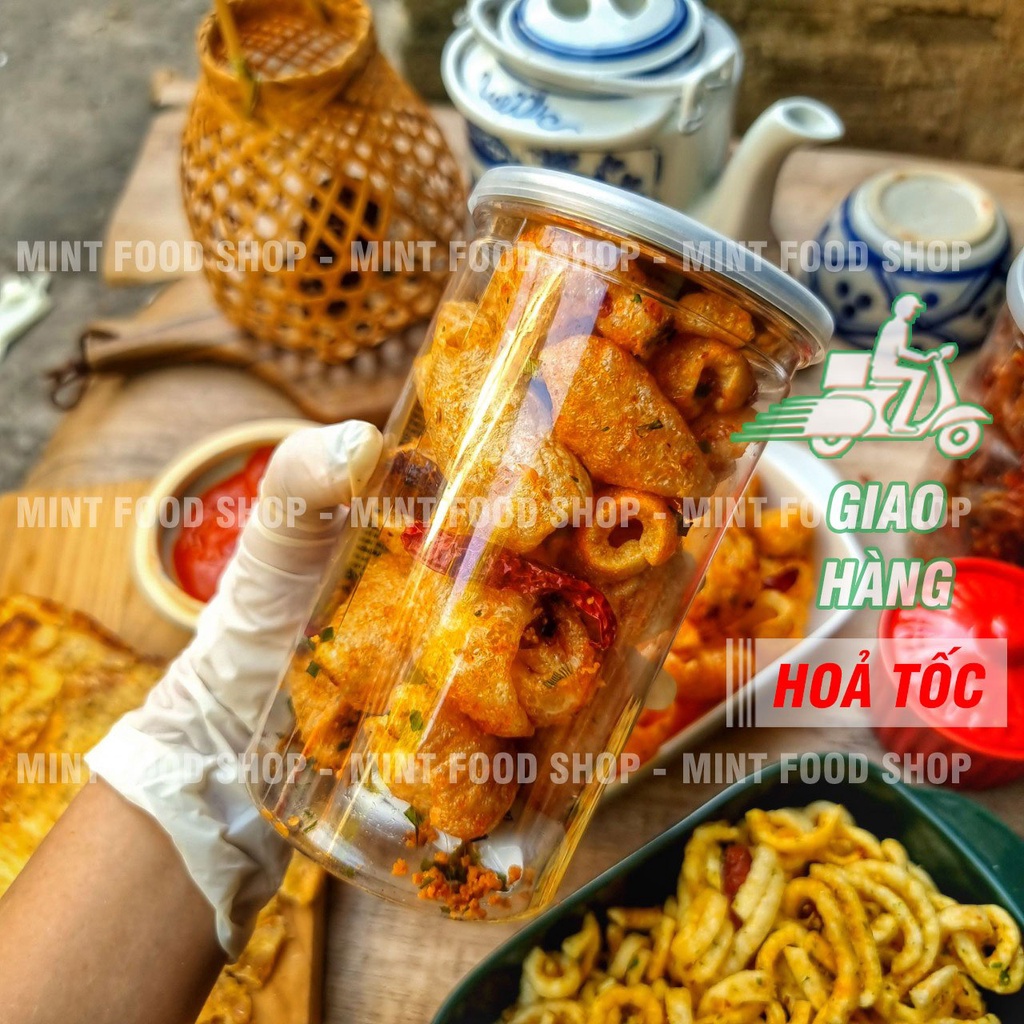 Da Cá Trứng Muối - Da Heo Mắm Tỏi - Tóp Mỡ Mắm Tỏi - Bánh Tóp Mỡ Ba Rọi - Da Gà Siêu Giòn Siêu Ngon