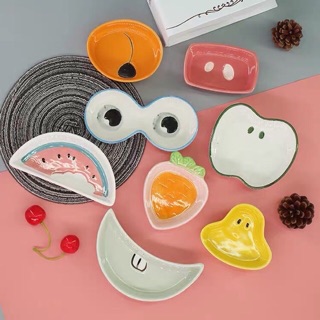 (CÓ SẴN) Chén Bát Sứ Ăn Dặm Hình Cute Cho Bé