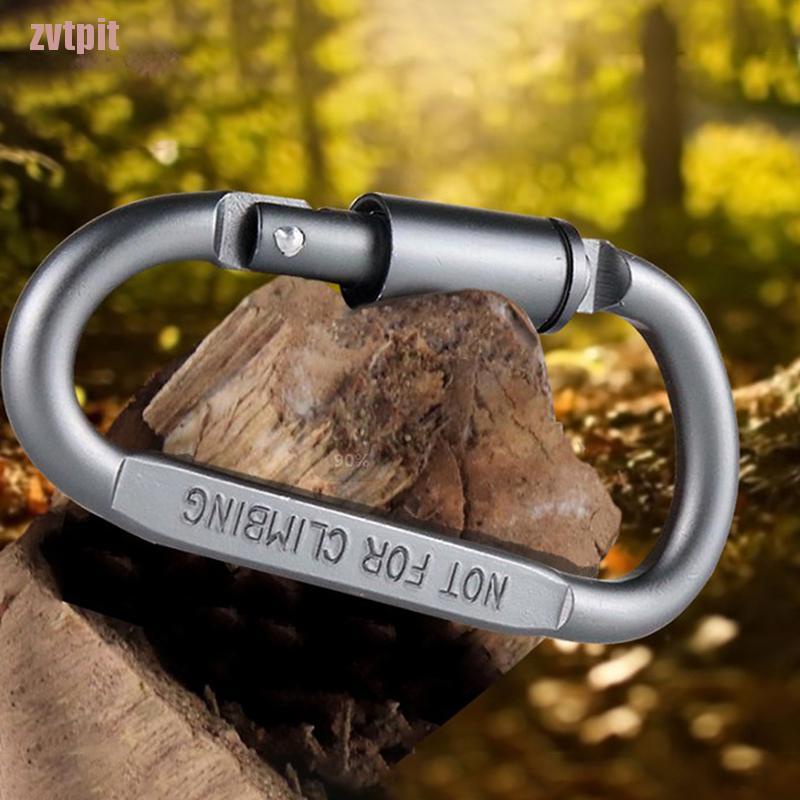 Móc Khóa Hình Chữ D Bằng Hợp Kim Nhôm Tiện Dụng