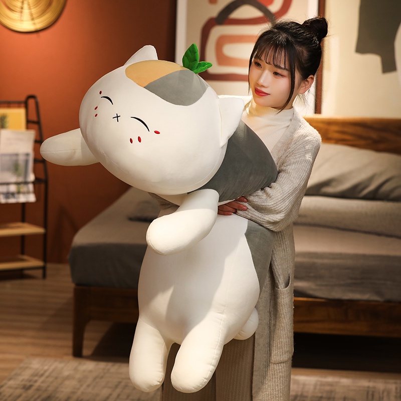 ☋✟Mèo Natsume Yuujinchou Nhồi Bông Dễ Thương Dùng Làm Gối Ôm