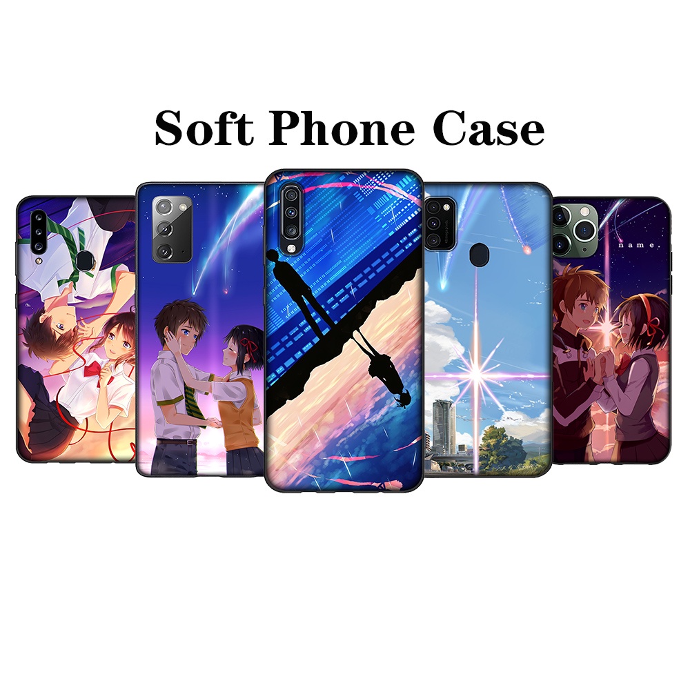 Ốp điện thoại TPU silicon mềm hình anime Your Name cho OPPO A15 A15S A54 A94 A95 4G 5G Find X3 Lite Pro Neo XF28