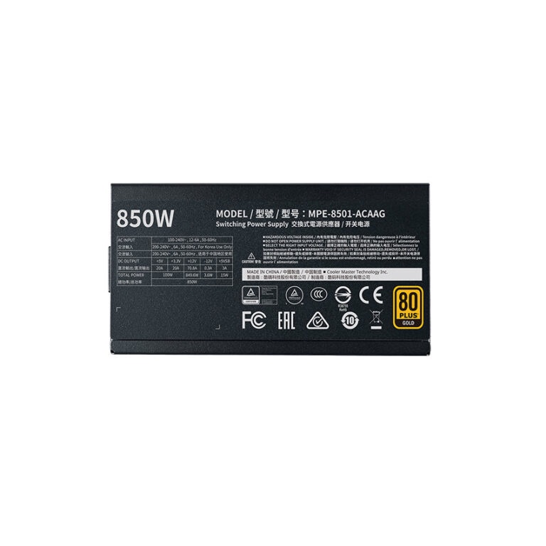 Nguồn máy tính Cooler Master MWE GOLD – V2
