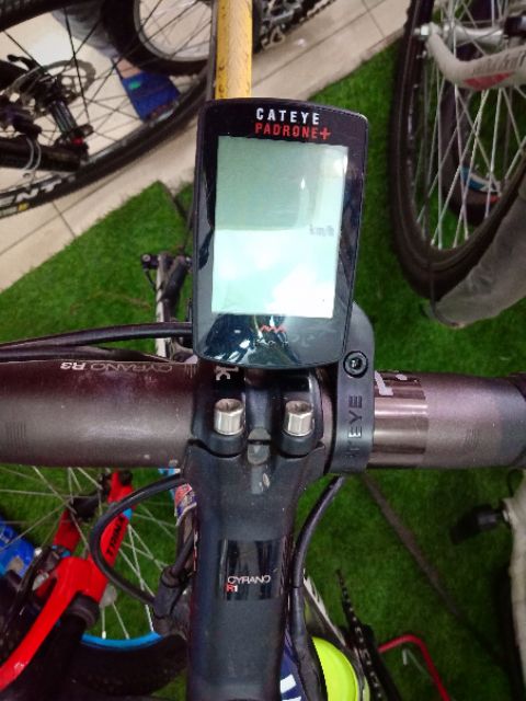 Đồng hồ công tơ mét (Đồng hồ đo tốc độ đi xe đạp) CATEYE PADRONE+ (Mode: CC-PA110W)