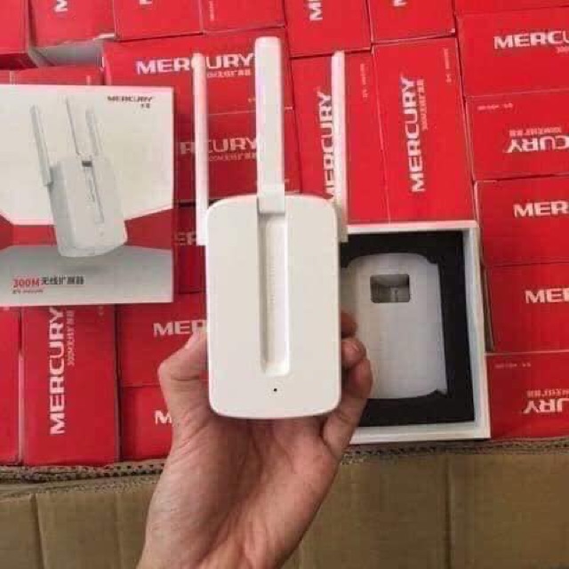 Bộ kích sóng WiFi Mecury 3 râu tốc độ 300 Mpbs