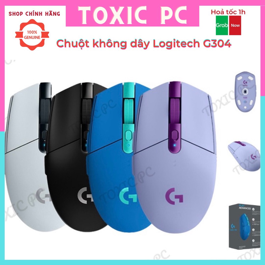 Chuột không dây Logitech G304, siêu tiết kiệm pin