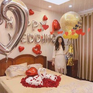 Sét trang trí phòng cưới phòng tân hôn