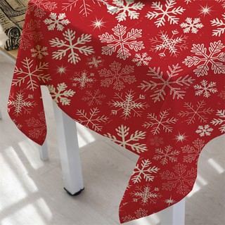 Christmas Decoration Table Cloth Rectangular Tea Table Cover Dining Home Decor