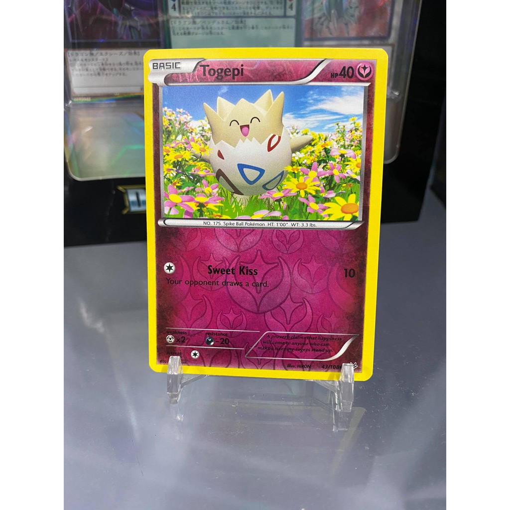 [ Dưa Hấu Yugioh ] Lá bài thẻ bài Pokemon Togepi