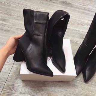 Boot da lộn pha da