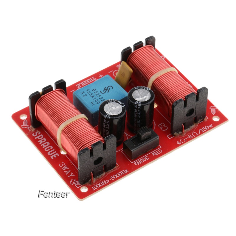 [FENTEER] Universal High Sound Quality 3 Way Crossover Frequency Distributor Deveder