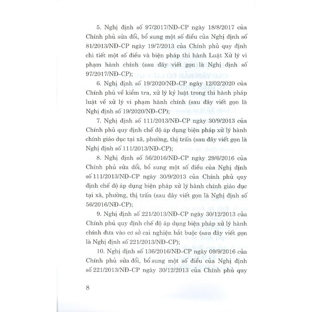 Sách - Chỉ Dẫn Pháp Luật Về Áp Dụng Các Biện Pháp Xử Lý Hành Chính | BigBuy360 - bigbuy360.vn