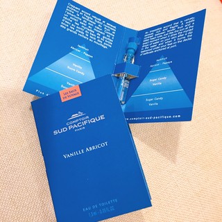 Vial nước hoa nữ COMPTOIR SUD PACIFIQUE Vanille Abricot