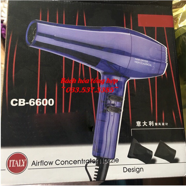 máy sấy tóc, máy sấy 2 chiều CB 6600