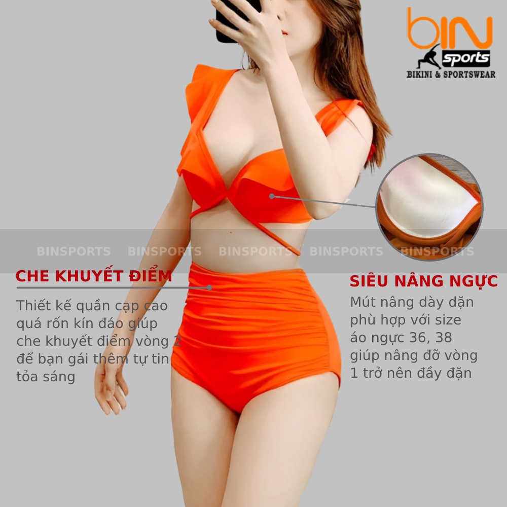 Đồ Bơi Nữ Cánh Tiên Hai Mảnh Sexy Freesize Bin Sports BHV064