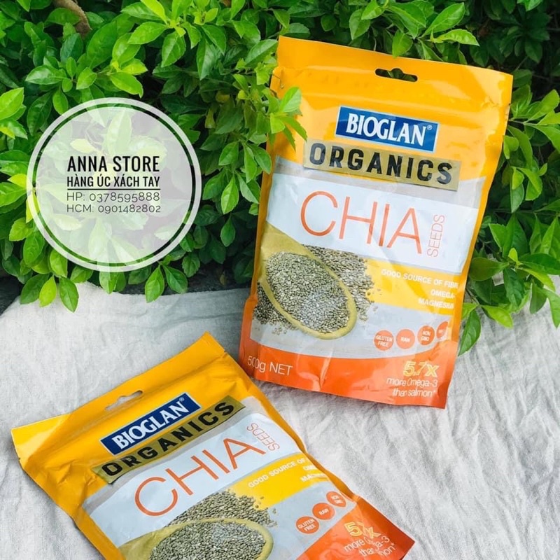 Sale Chia Bioglan Organics Úc (date 09/22)