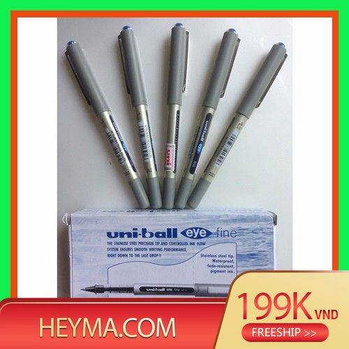 [Xả Kho] [Chính Hãng]-Bút Lông Kim Uniball 157 Eye Fine UB-157 0.7mm (màu Xanh)