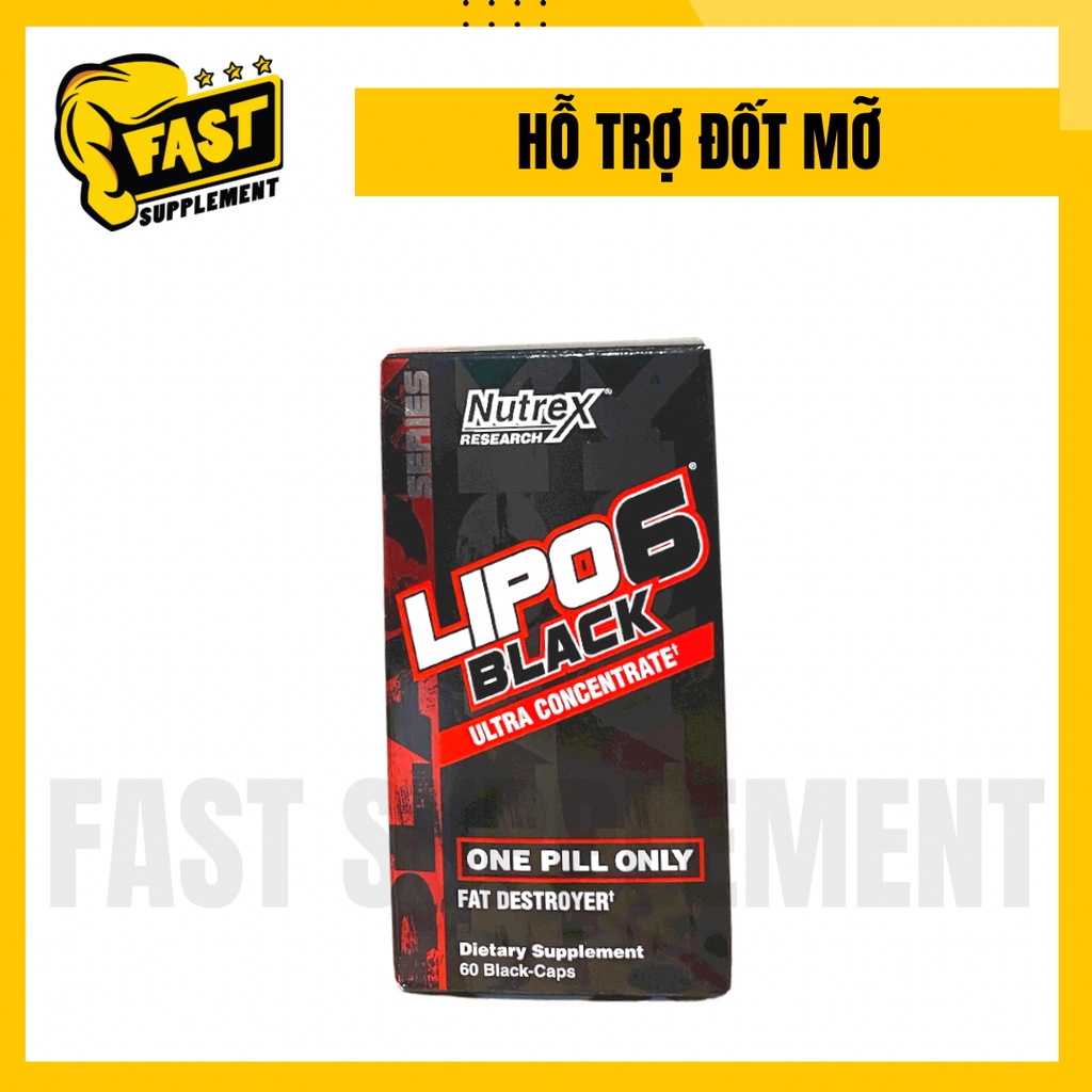 VIÊN HỖ TRỢ ĐỐT MỠ LIPO6 NUTREX 60 VIÊN