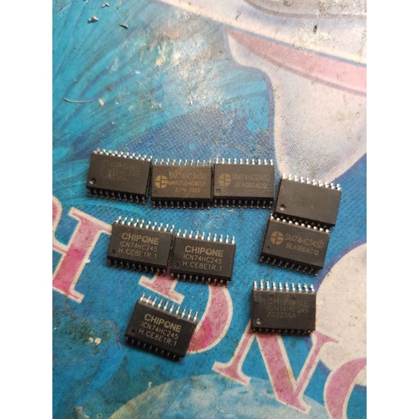 IC 74HC245D, sử dụng trong led ma trận