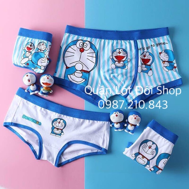 Quần lót đôi Doraemon