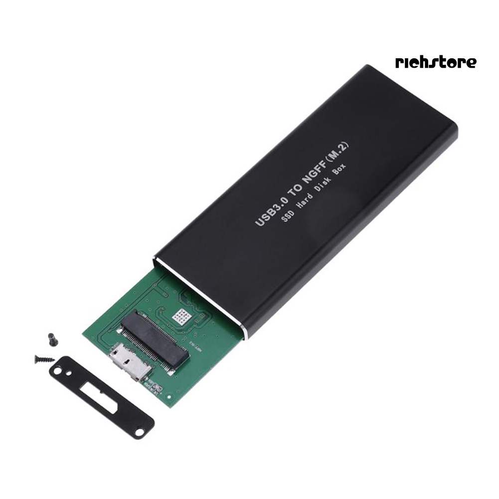 Hộp Nhôm Đựng Ổ Cứng Ngoài Xwbccx M.2 Ngff Sang Usb 3.0 Ssd Sata Hdd | BigBuy360 - bigbuy360.vn