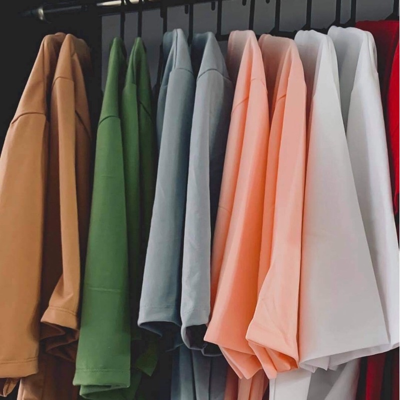 Áo thun unisex cotton phản quang 7 màu Rinart