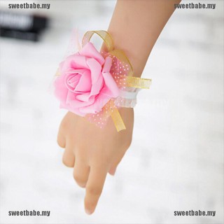 Vòng Tay Hoa Hồng Lụa Phụ Dâu Mới