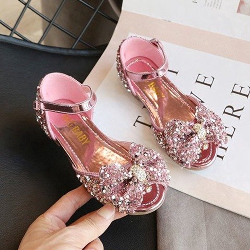 Giày Sandal Đính Nơ Xinh Xắn Cho Bé Từ 3-5-7-18 Tuổi X9N12Ls-63