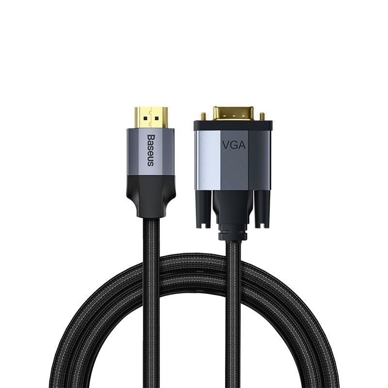 Cáp chuyển HDMI sang VGA Baseus Enjoyment Series LV666 (CAKSX-J0G)