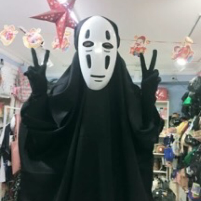 Bộ quần áo vô diện , mặt nạ hoá trang