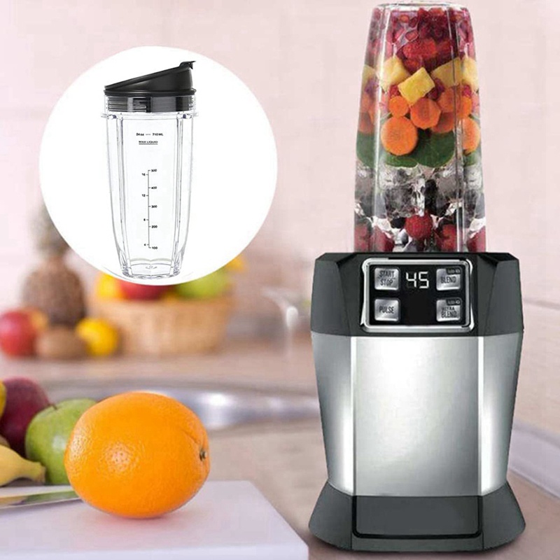 Cốc Xay Sinh Tố Thay Thế Cho Nutri Ninja 24 Oz / 710Ml