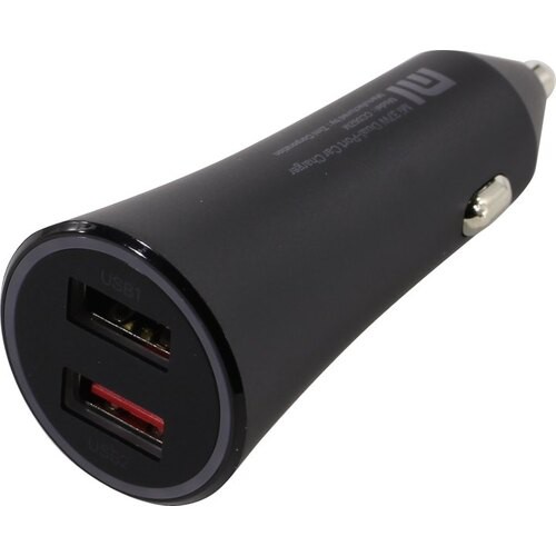 [XIAOMI] Tẩu sạc nhanh Xiaomi CC06ZM 37W hai cổng USB an toàn trên ô tô cho điện thoại/camera/máy tính bảng