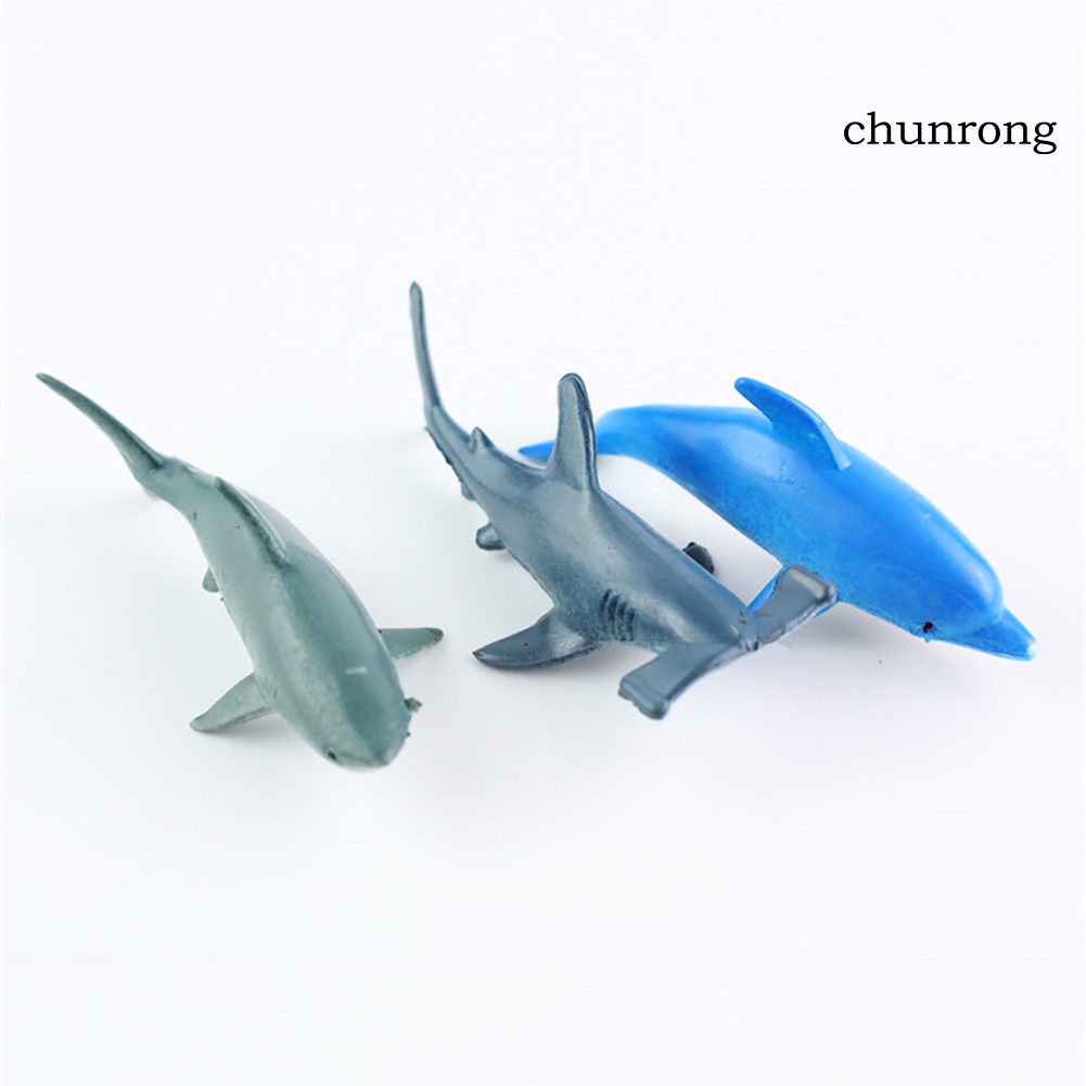 Cr Set 24 Mô Hình Động Vật Biển Đồ Chơi Cho Bé