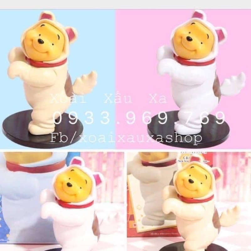 mô hình gấu winnie the pooh fullbox store nhật ( kích thước : 11cm) dvt: 1 cái