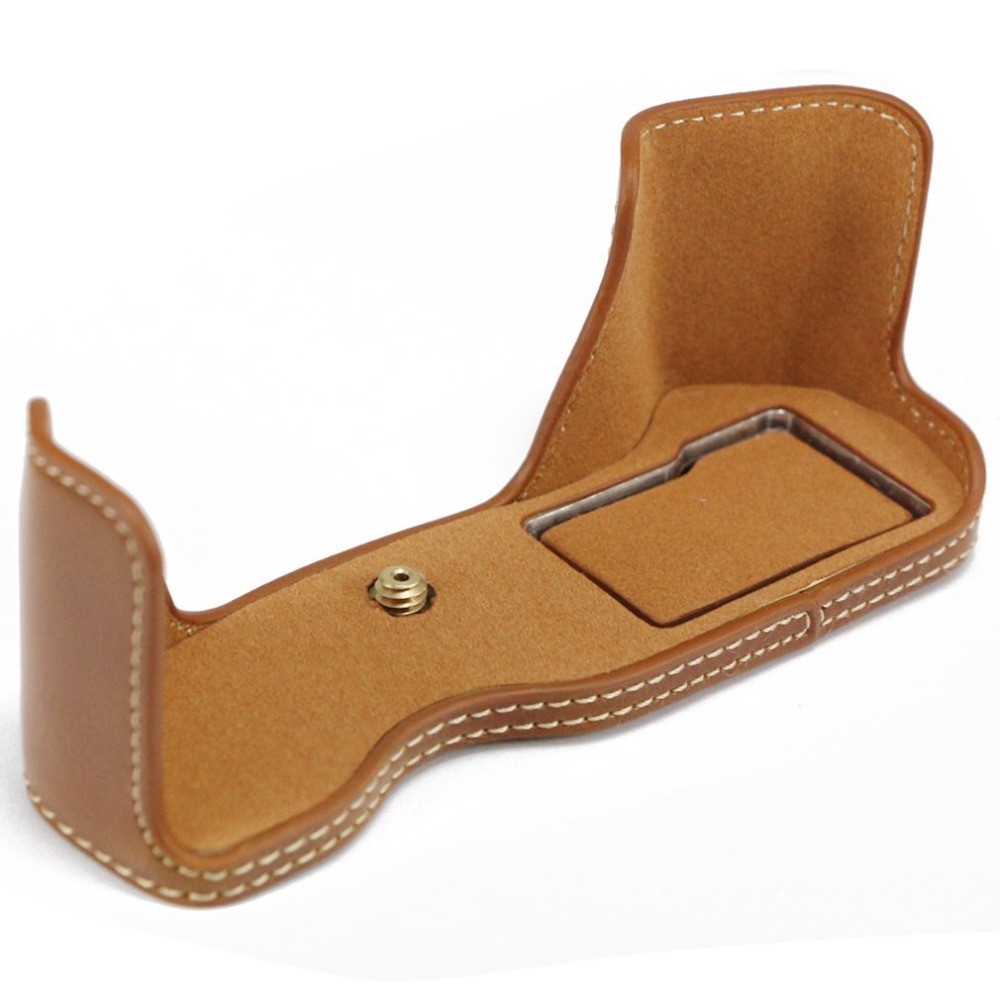 Bao da máy ảnh PU cho Olympus OM-D OMD E-M10 Mark III EM10III EM10 M3