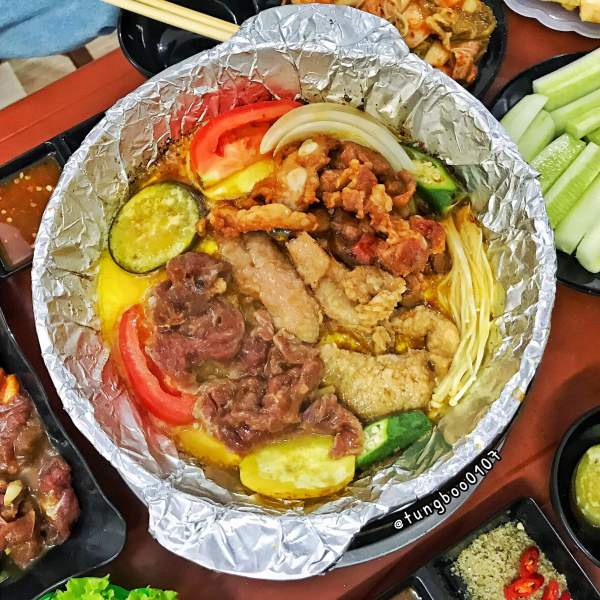 1 Cuộn Giấy bạc nướng lẩu, miếng bạc lót nồi chiên không dầu, màng nhôm thực phẩm Annapurna dùng trong nấu ăn tiện lợi