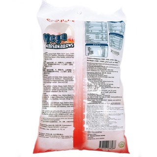 Kẹo Bông Gòn Corniche Mega Marshmallows Vị Dâu (Gói 120g)