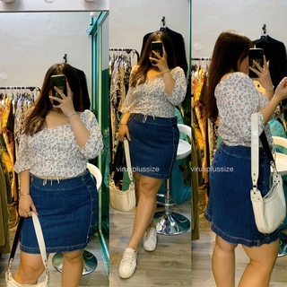 [virusplussize] sale outlet - áo kiểu primark bigsize hoa bigsize