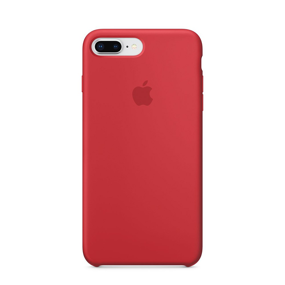 [Màu ĐỎ RED] Ốp lưng silicon iPhone 7Plus/8Plus chống bẩn, kháng bụi